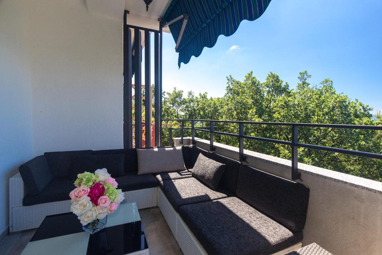 Deluxe Sea View Apartment Mate Balote 里耶卡 外观 照片