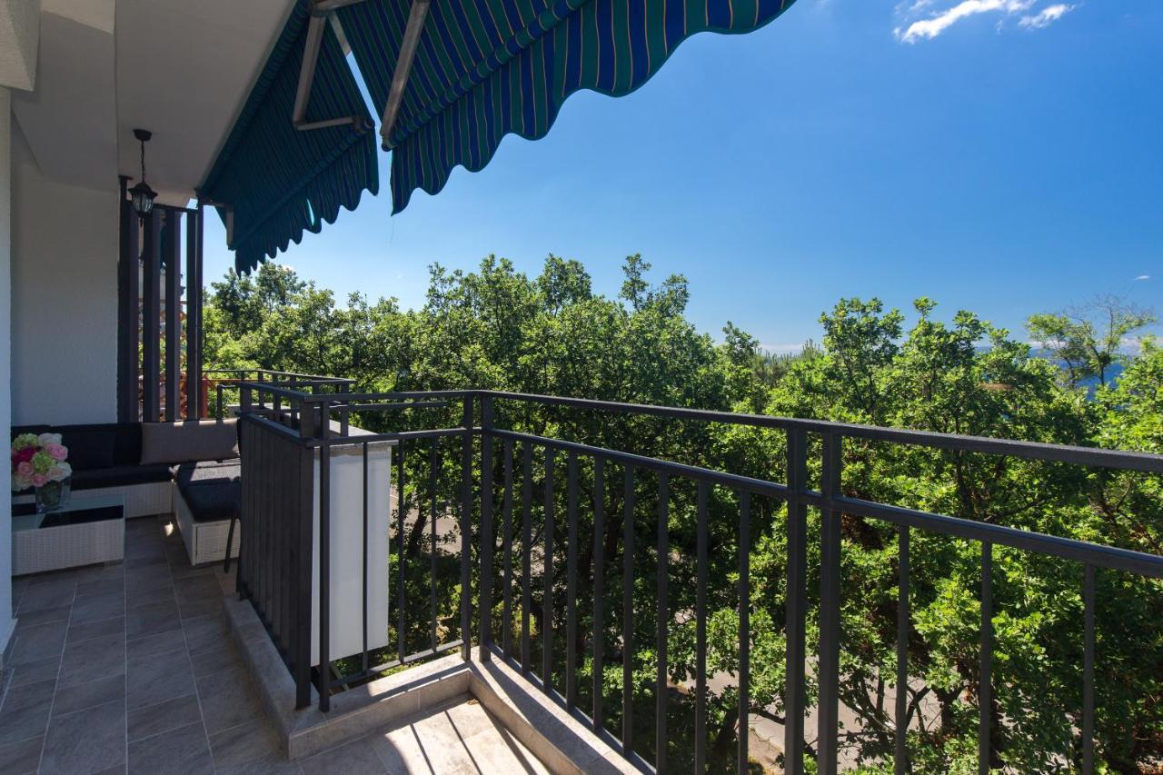 Deluxe Sea View Apartment Mate Balote 里耶卡 外观 照片